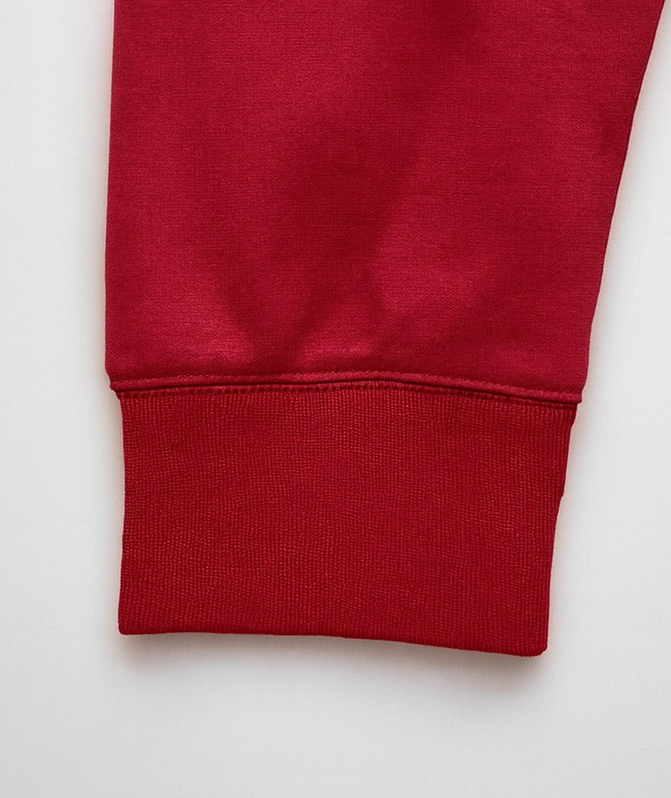 Manchester United 2010/11 home shirt — sleeve and cuff close-up