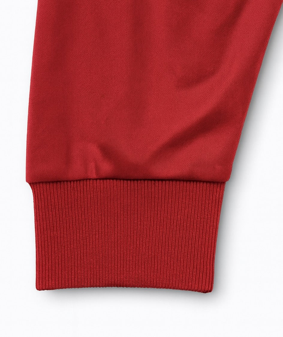 Manchester United 2009/10 home shirt — sleeve and cuff close-up