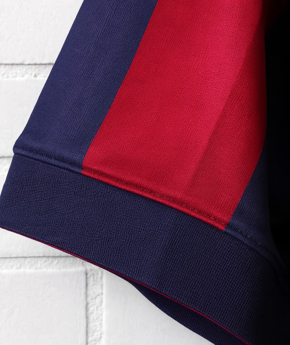 FC Barcelona 2014/15 home shirt — sleeve close-up