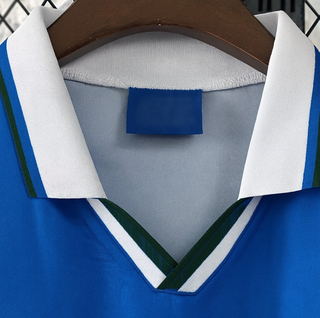 Brazil 1994 away shirt — collar close-up