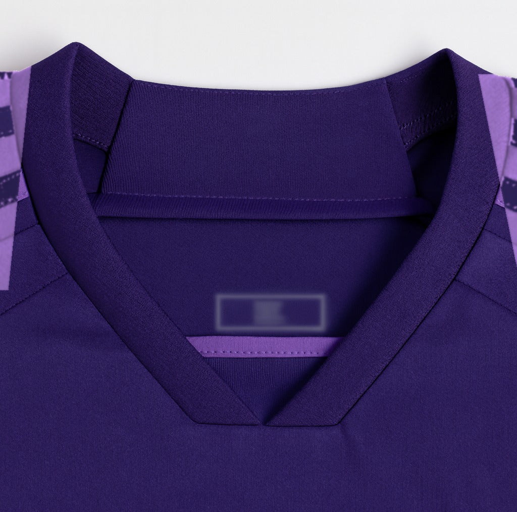 Argentina 2022 away shirt — collar close-up