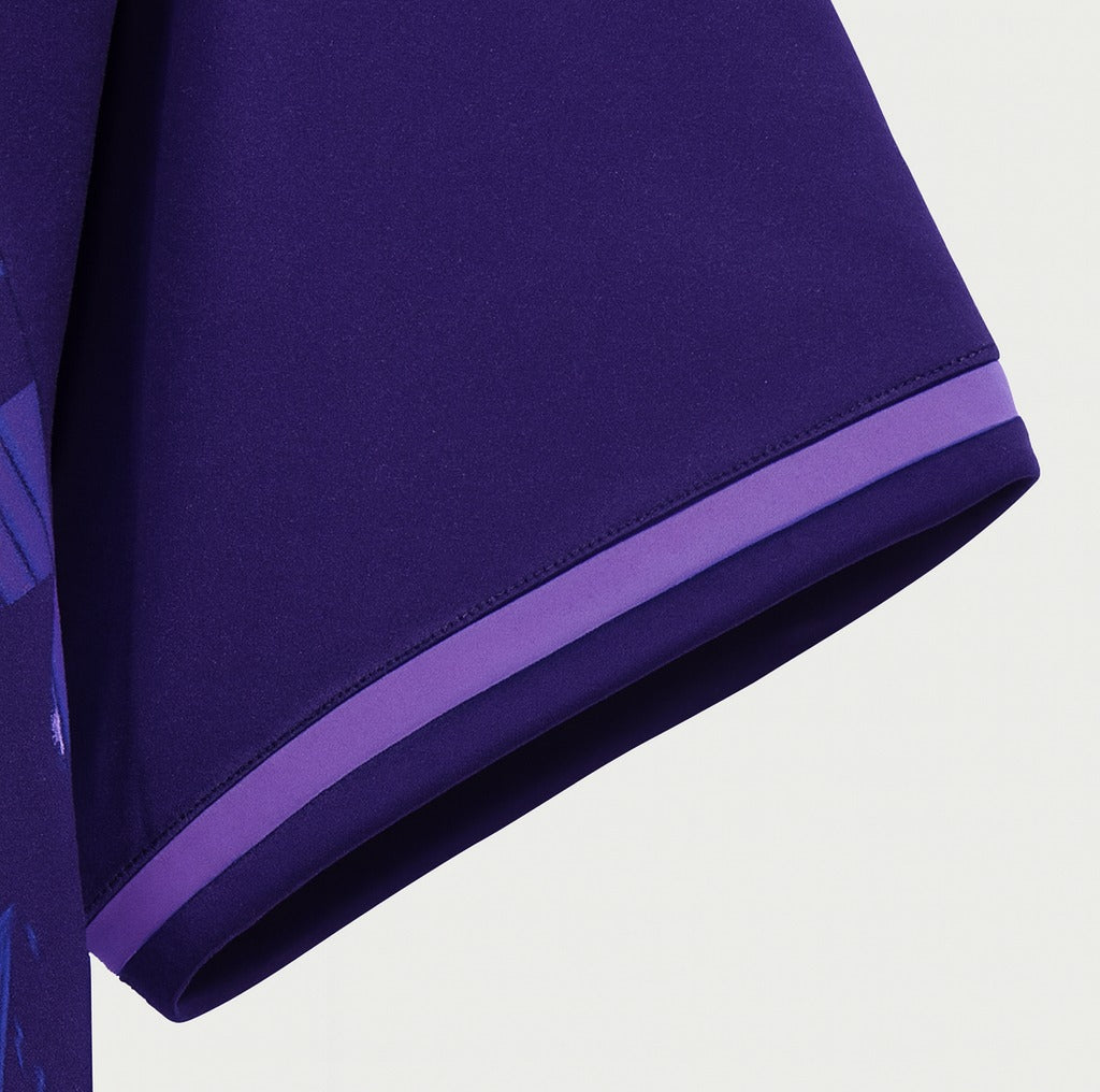 Argentina 2022 away shirt — sleeve close-up