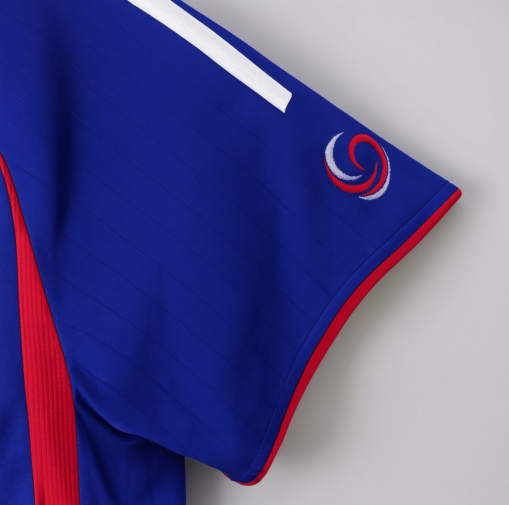 France 2006 home shirt — sleeve close-up