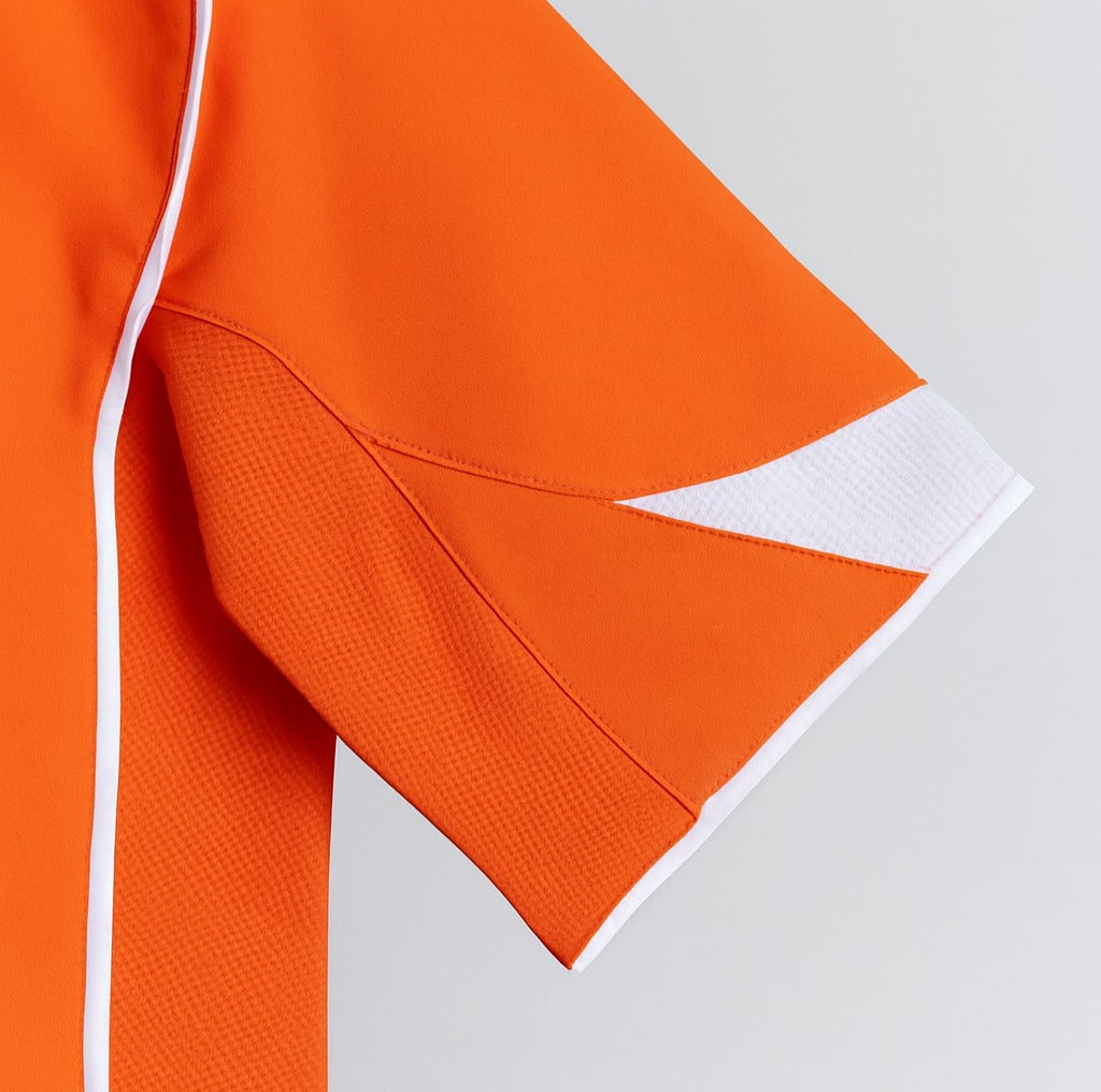 Netherlands 2004 home shirt — sleeve and cuff close-up
