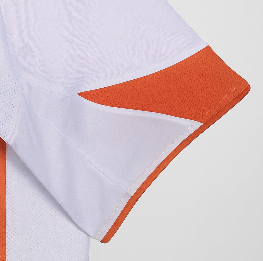 Netherlands 2004 away shirt — sleeve and cuff close-up