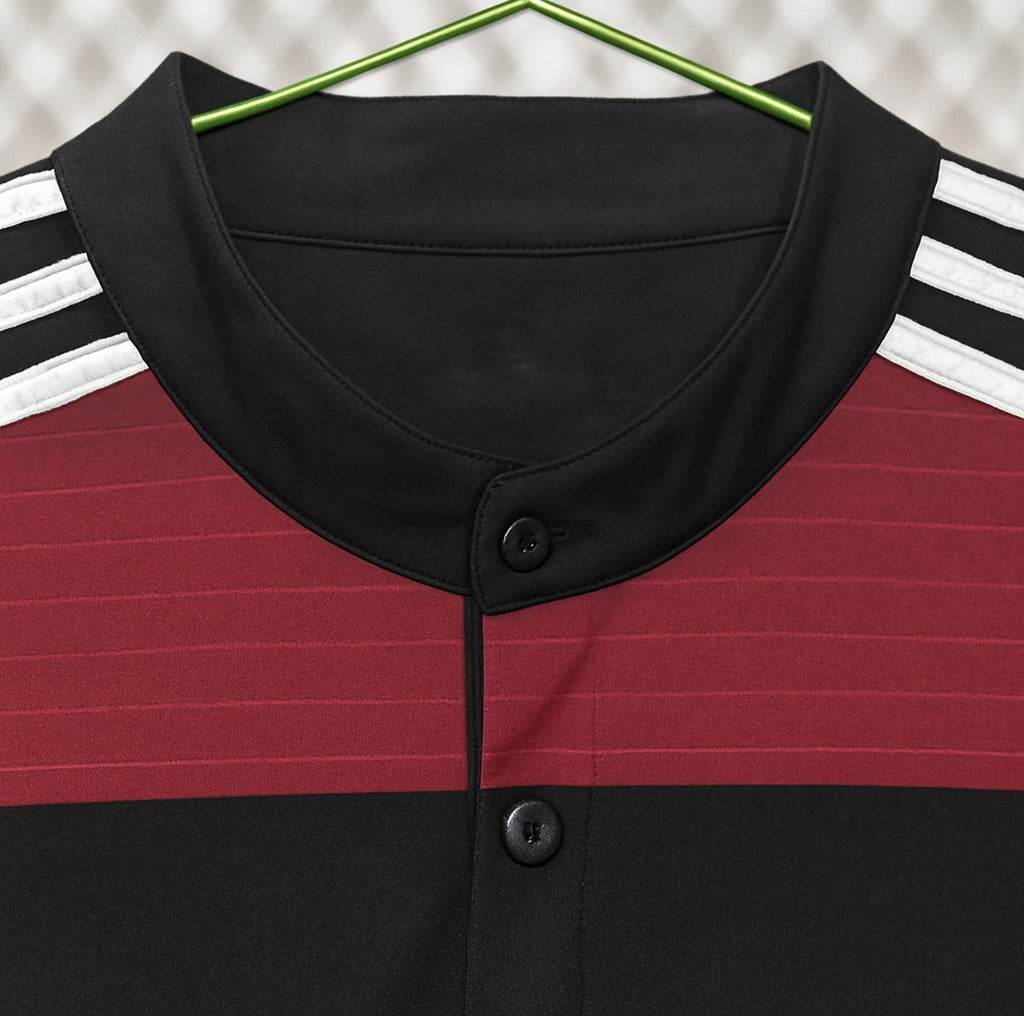 Germany 2014 away shirt — collar close-up