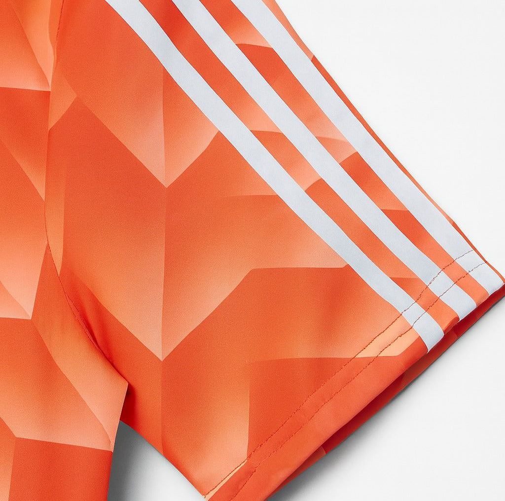 Netherlands 1988 home shirt — sleeve close-up
