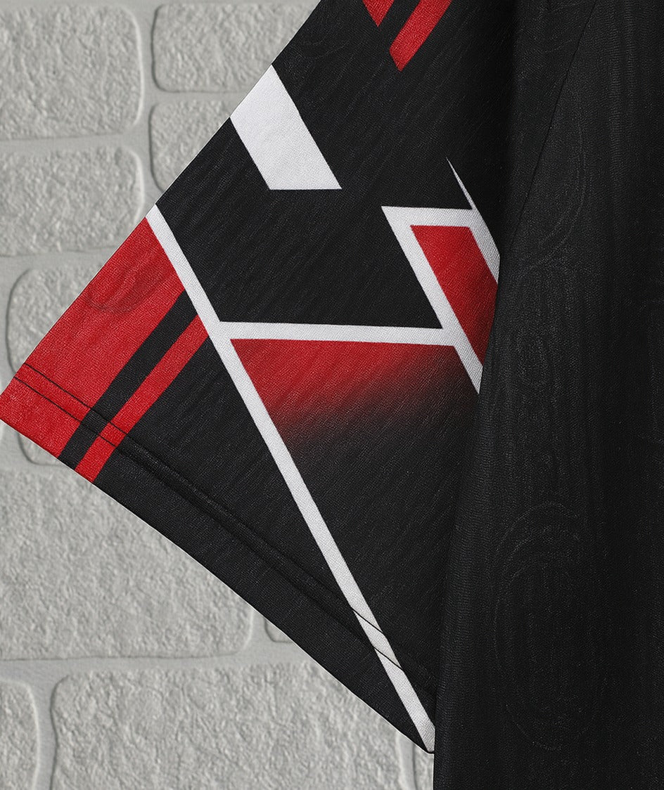 AC Milan 1997/98 black away shirt — sleeve and cuff close-up