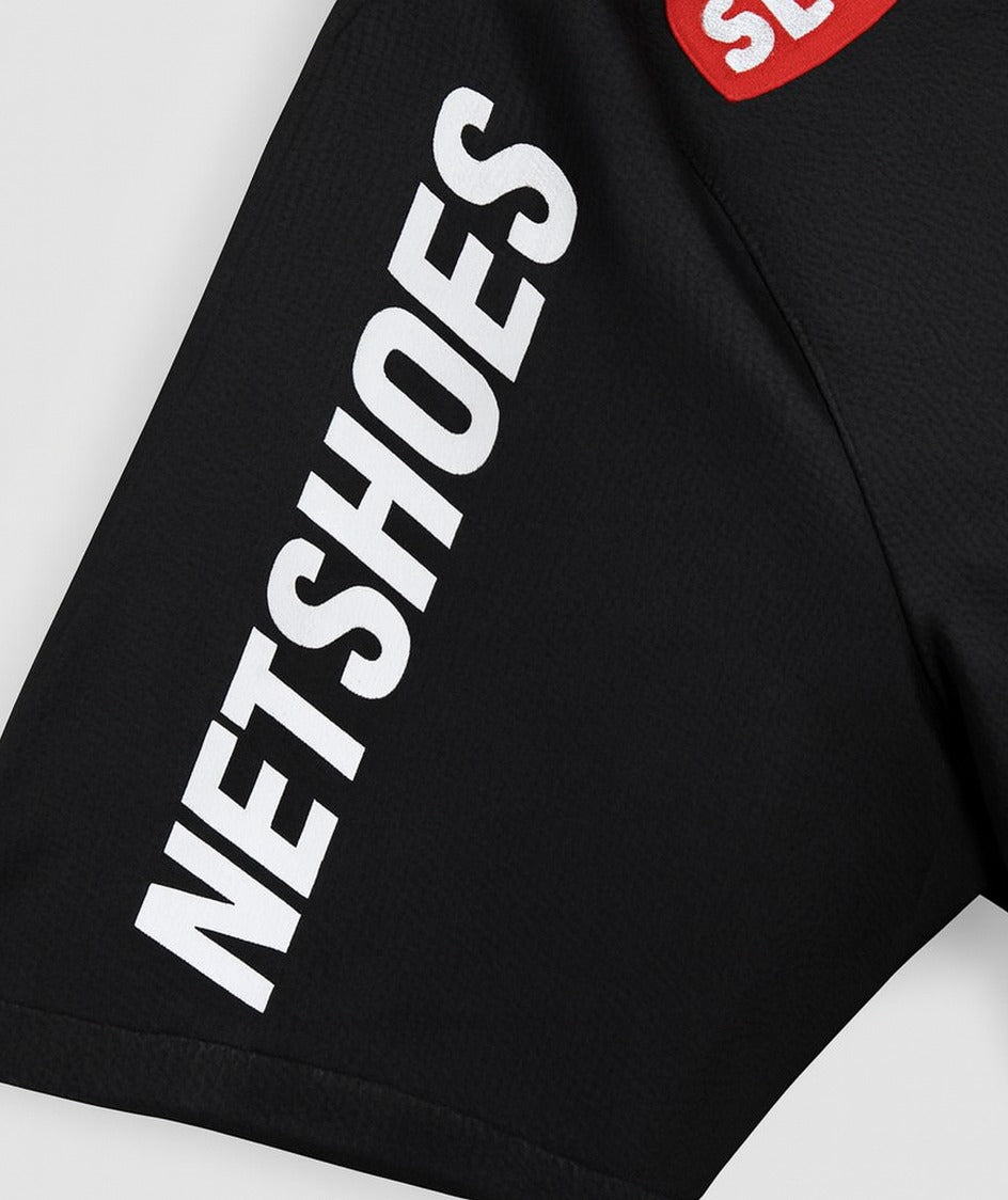 Santos 2012/13 black shirt — sleeve close-up