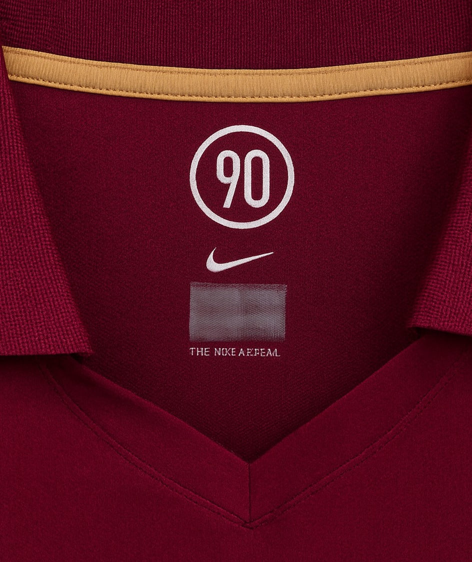 Arsenal 2005/06 home shirt — collar close-up