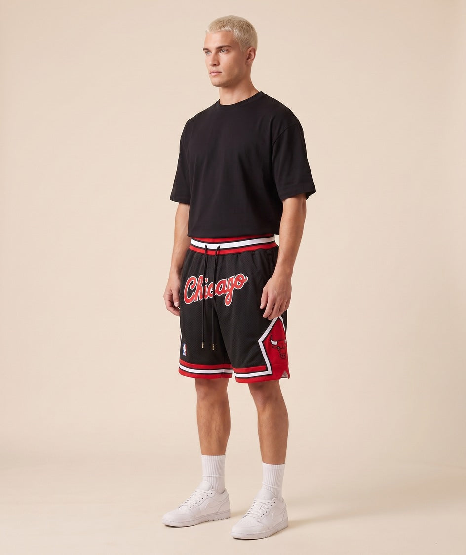 מכנסי NBA - שיקגו בולס שיקגו שחור