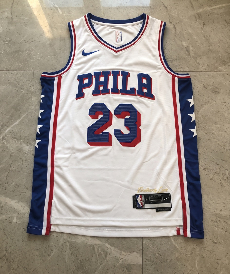 גופיית NBA - פילדלפיה 76 ג'יימס 23 לבן - מוצר