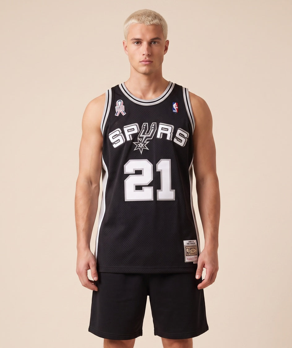 גופיית NBA - סן אנטוניו ספרס דאנקן 21 שחור