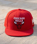 כובע NBA - שיקגו בולס אדום 50 שנה