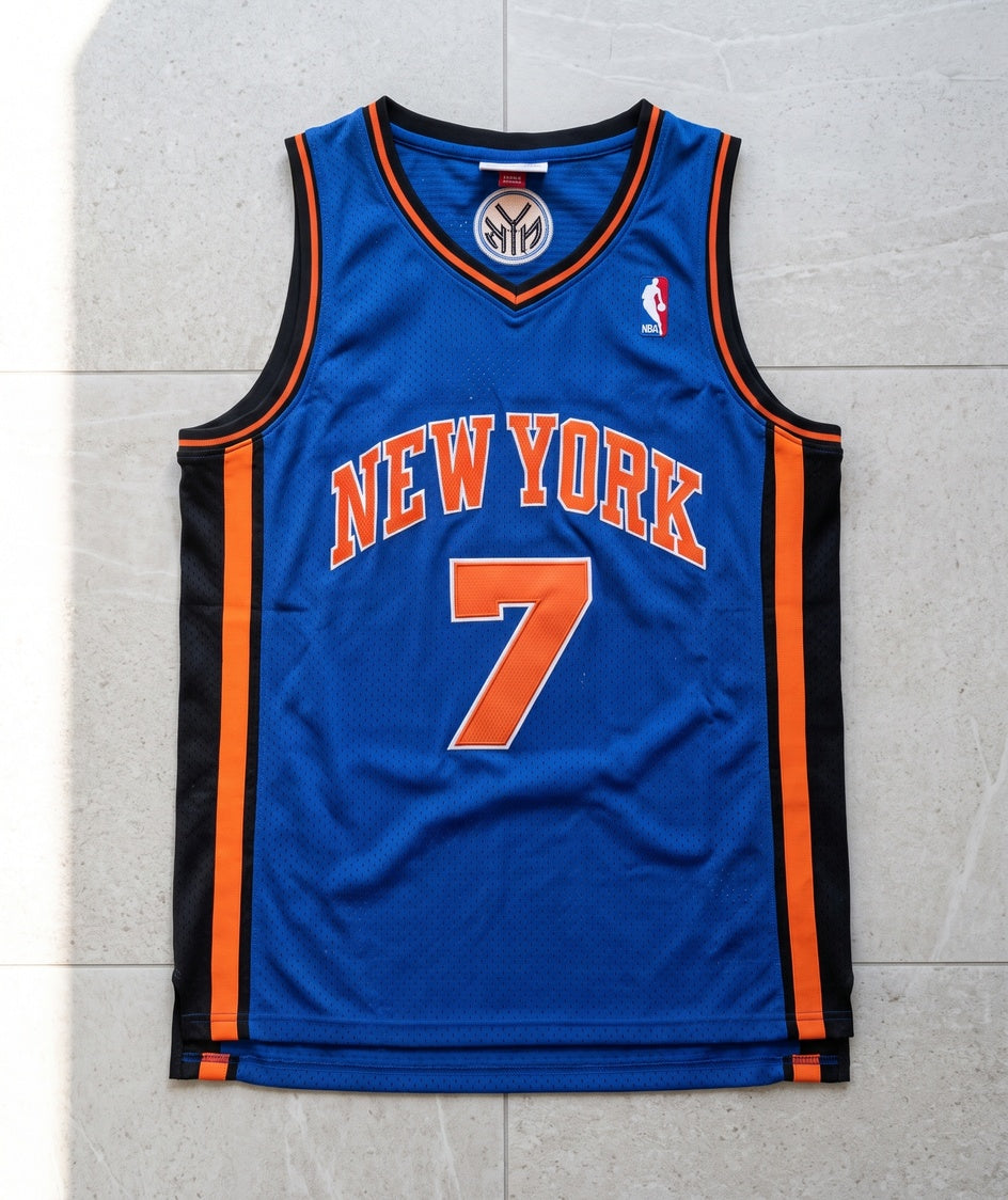 גופיית NBA - ניו יורק ניקס אנת'וני 7 2010-11 כחול - מוצר