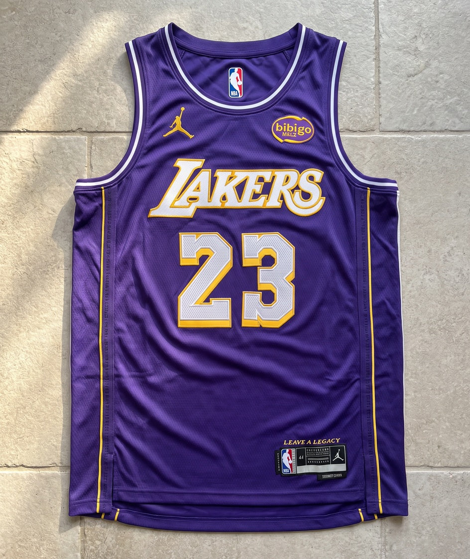 גופיית NBA - לוס אנג'לס לייקרס ג'יימס 23 25/26 סגול - מוצר