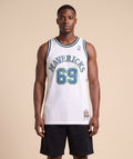 גופיית NBA - דאלאס מאבריקס רודמן 69 1999-20 לבן