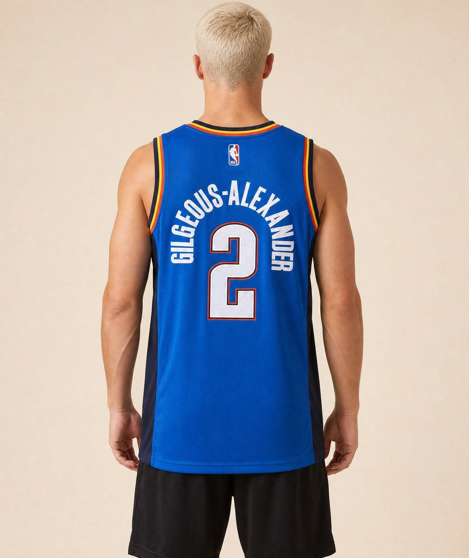 גופיית NBA - אוקלהומה סיטי תאנדר ג'ילג'אס-אלקסנדר 2 כחול - גב