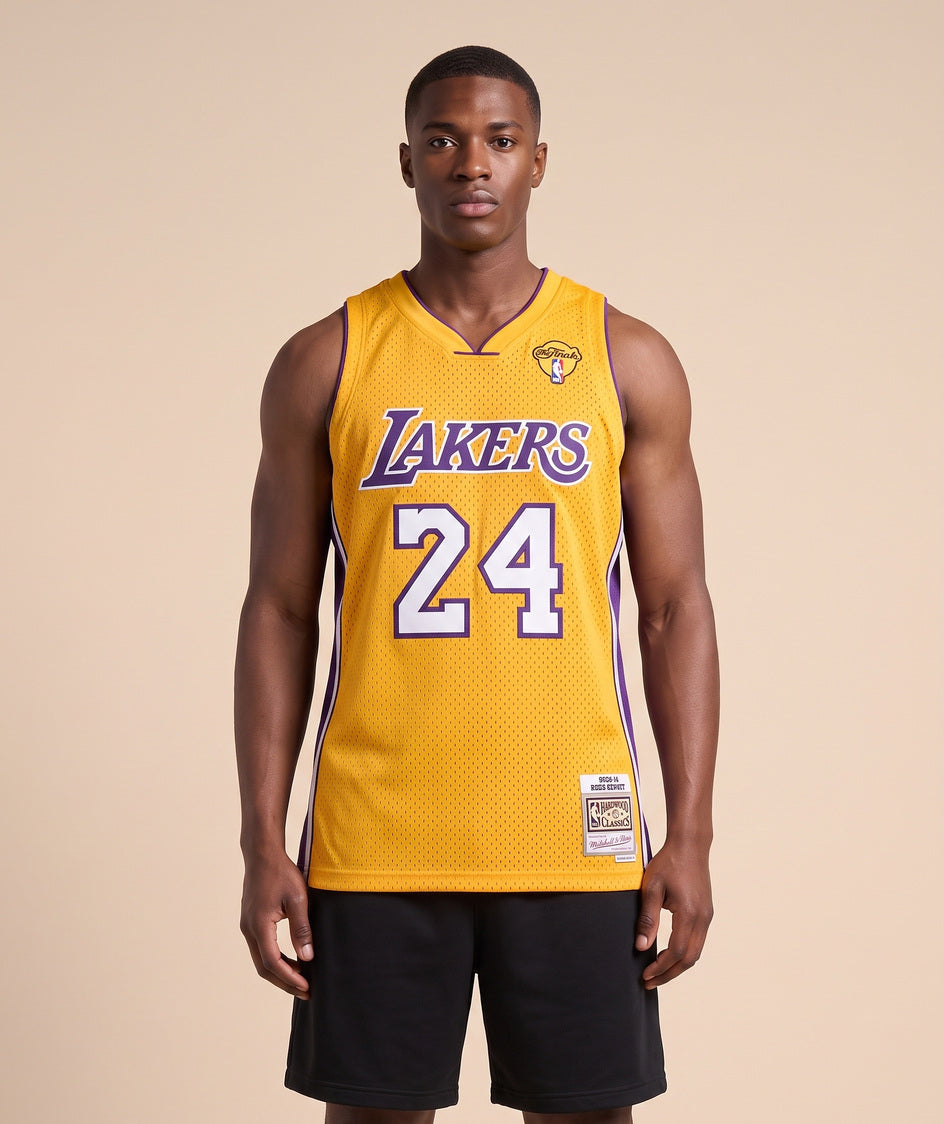 גופיית NBA - לוס אנג'לס לייקרס קובי 24 צהוב