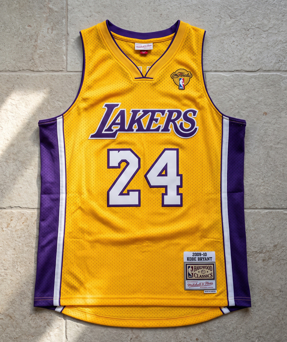גופיית NBA - לוס אנג'לס לייקרס קובי 24 צהוב - מוצר