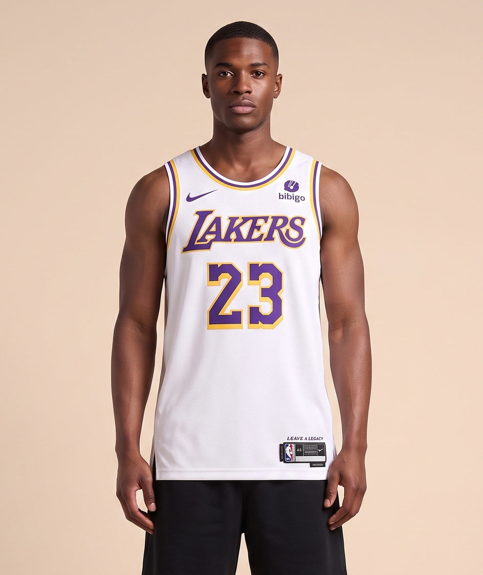 גופיית NBA - לוס אנג'לס לייקרס ג'יימס 23 לבן