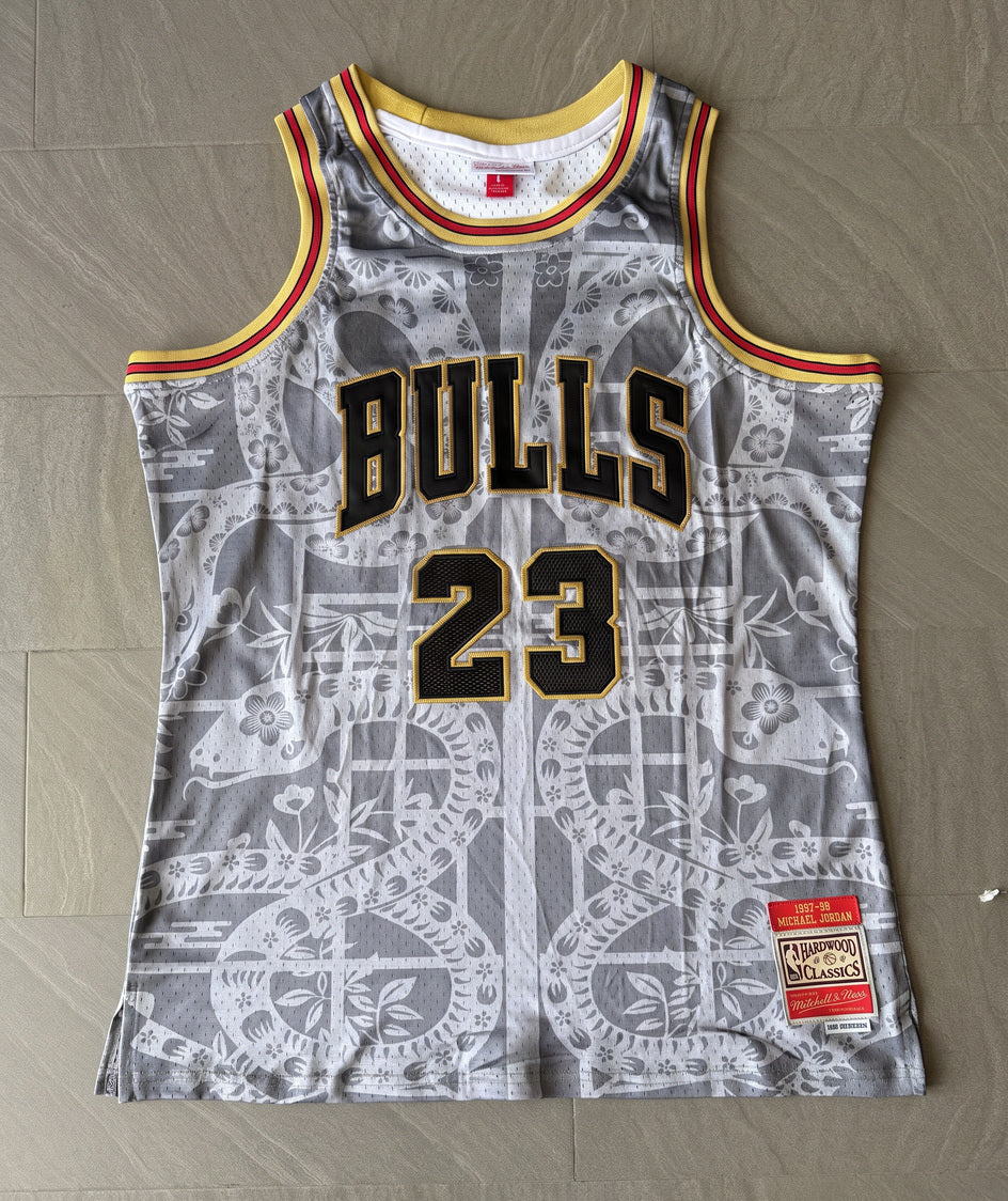גופיית NBA - שיקגו בולס ג'ורדן 23 אפור - מוצר