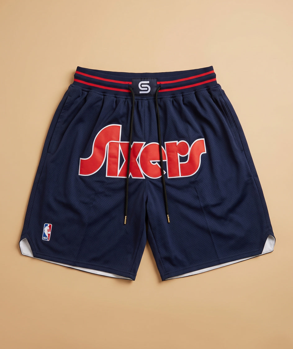 מכנסי NBA - פילדלפיה 76 21/22 נייבי