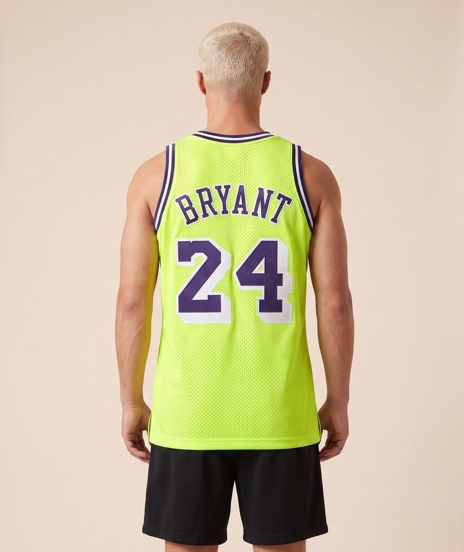 גופיית NBA - לוס אנג'לס לייקרס קובי 24 2007-08 ירוק - גב