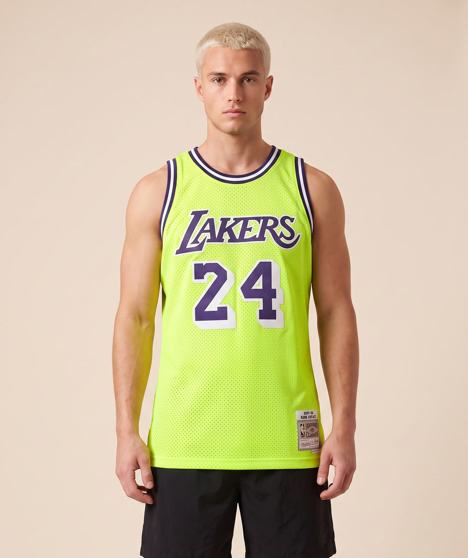 גופיית NBA - לוס אנג'לס לייקרס קובי 24 2007-08 ירוק