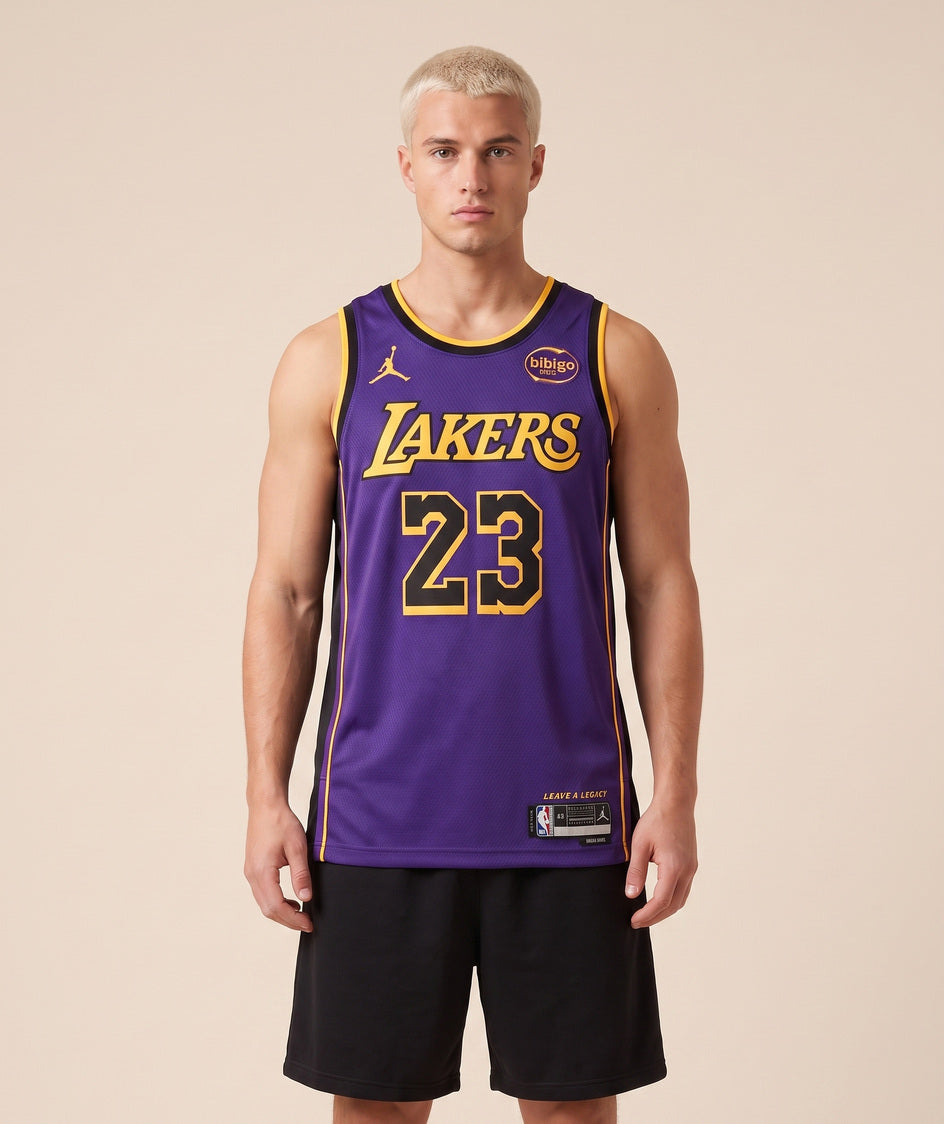 גופיית NBA - לוס אנג'לס לייקרס ג'יימס 23 סגול
