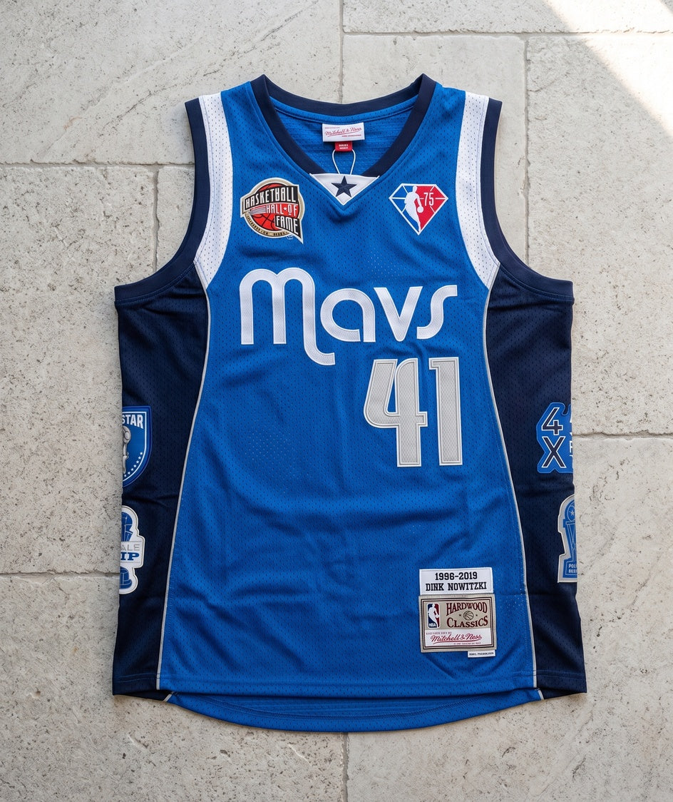 גופיית NBA - דאלאס מאבריקס נוביצקי 41 כחול - מוצר