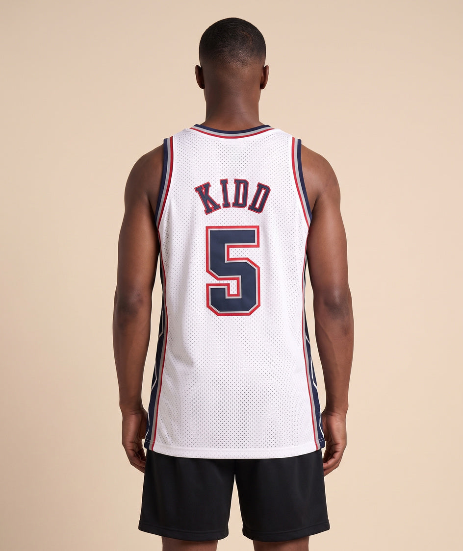 גופיית NBA - ניו ג'רזי נטס קיד 5 2006-07 לבן - גב