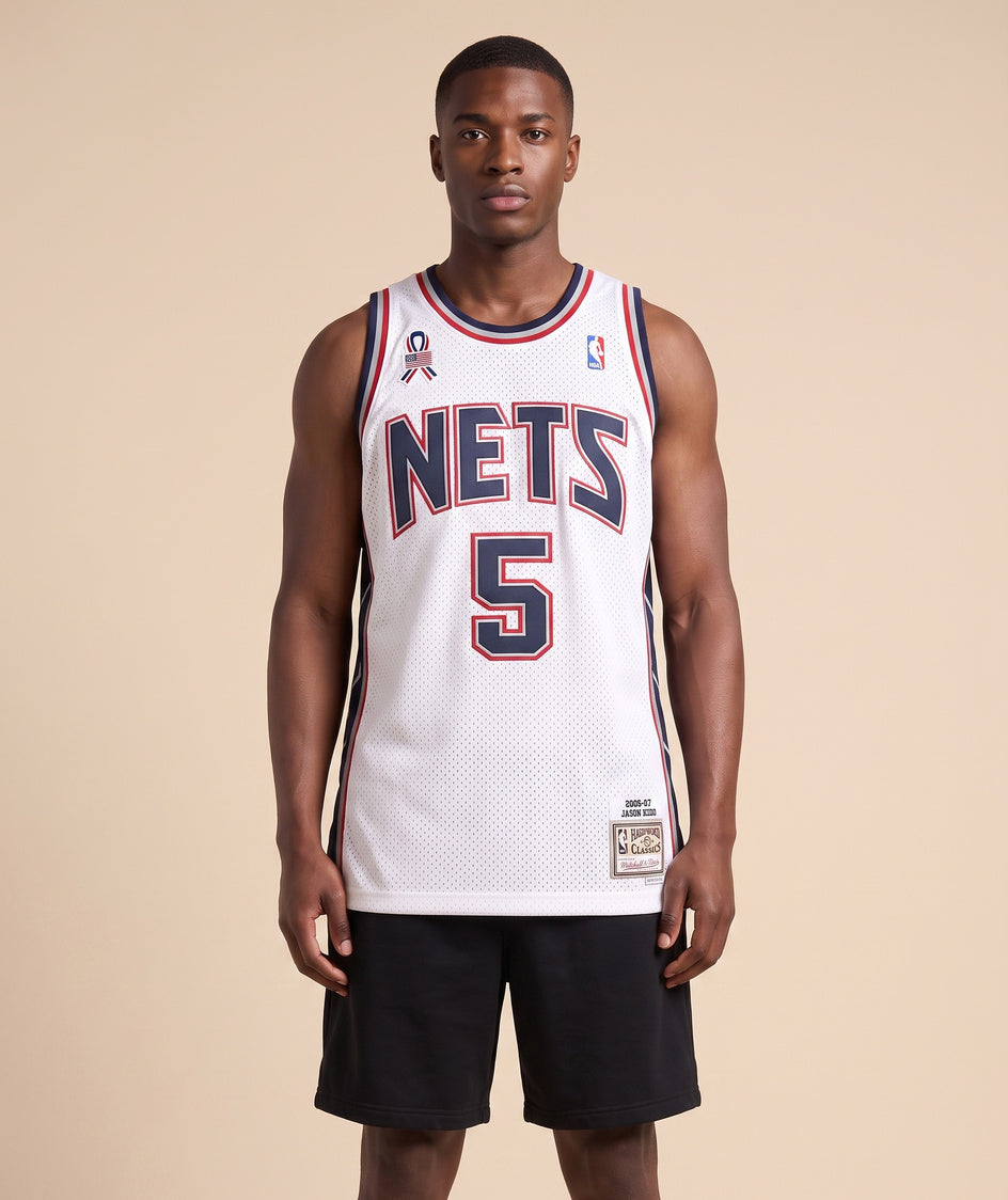 גופיית NBA - ניו ג'רזי נטס קיד 5 2006-07 לבן