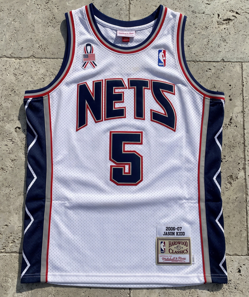 גופיית NBA - ניו ג'רזי נטס קיד 5 2006-07 לבן - מוצר