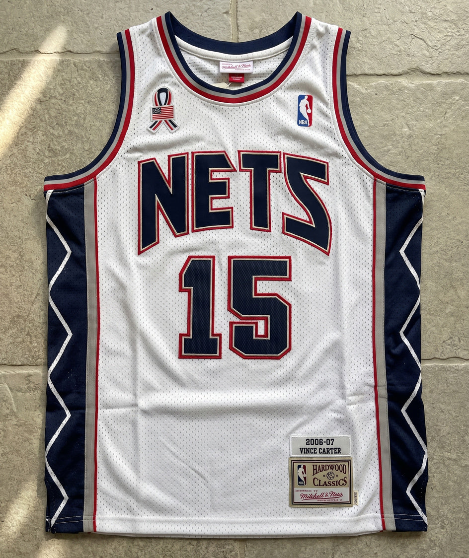 גופיית NBA - ניו ג'רזי נטס קרטר 15 2006-07 לבן - מוצר