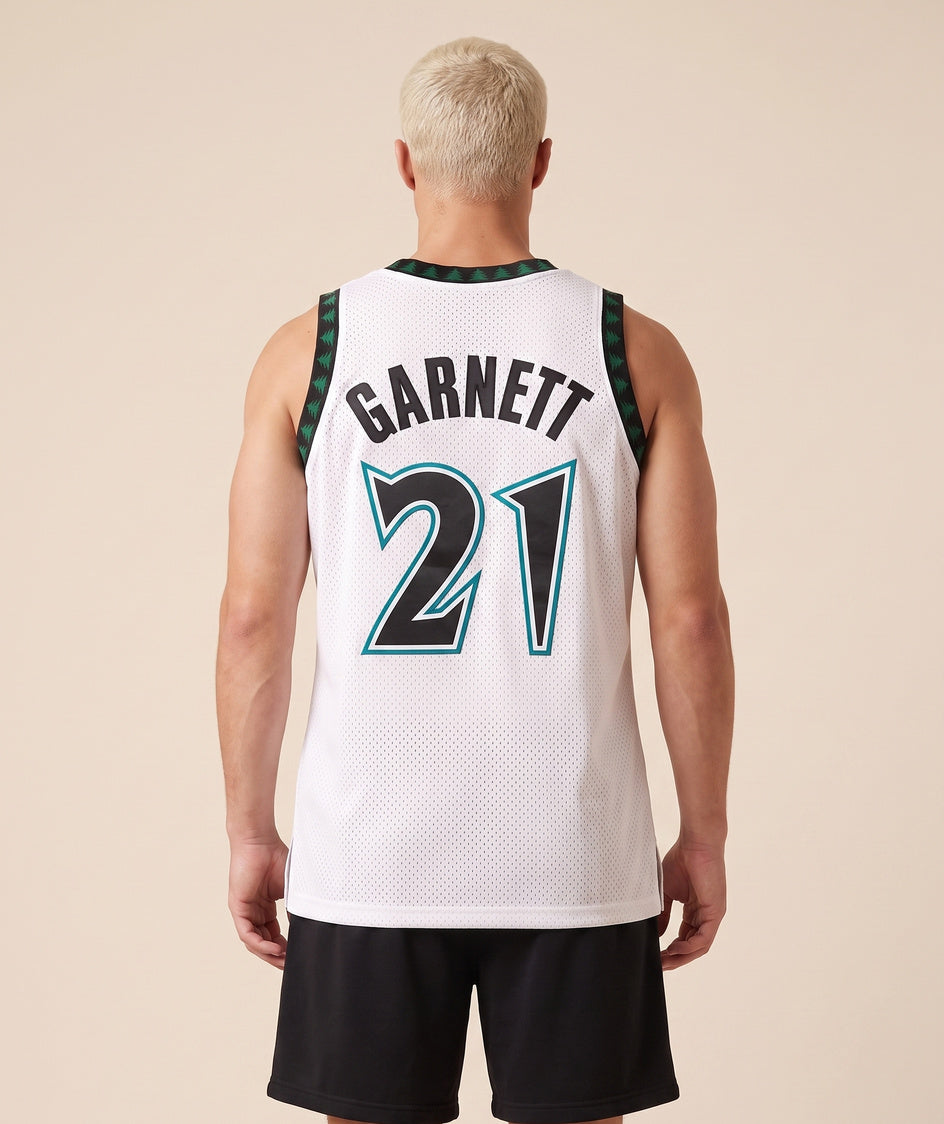 גופיית NBA - מינסוטה טימברוולבס גארנט 21 שחור - גב