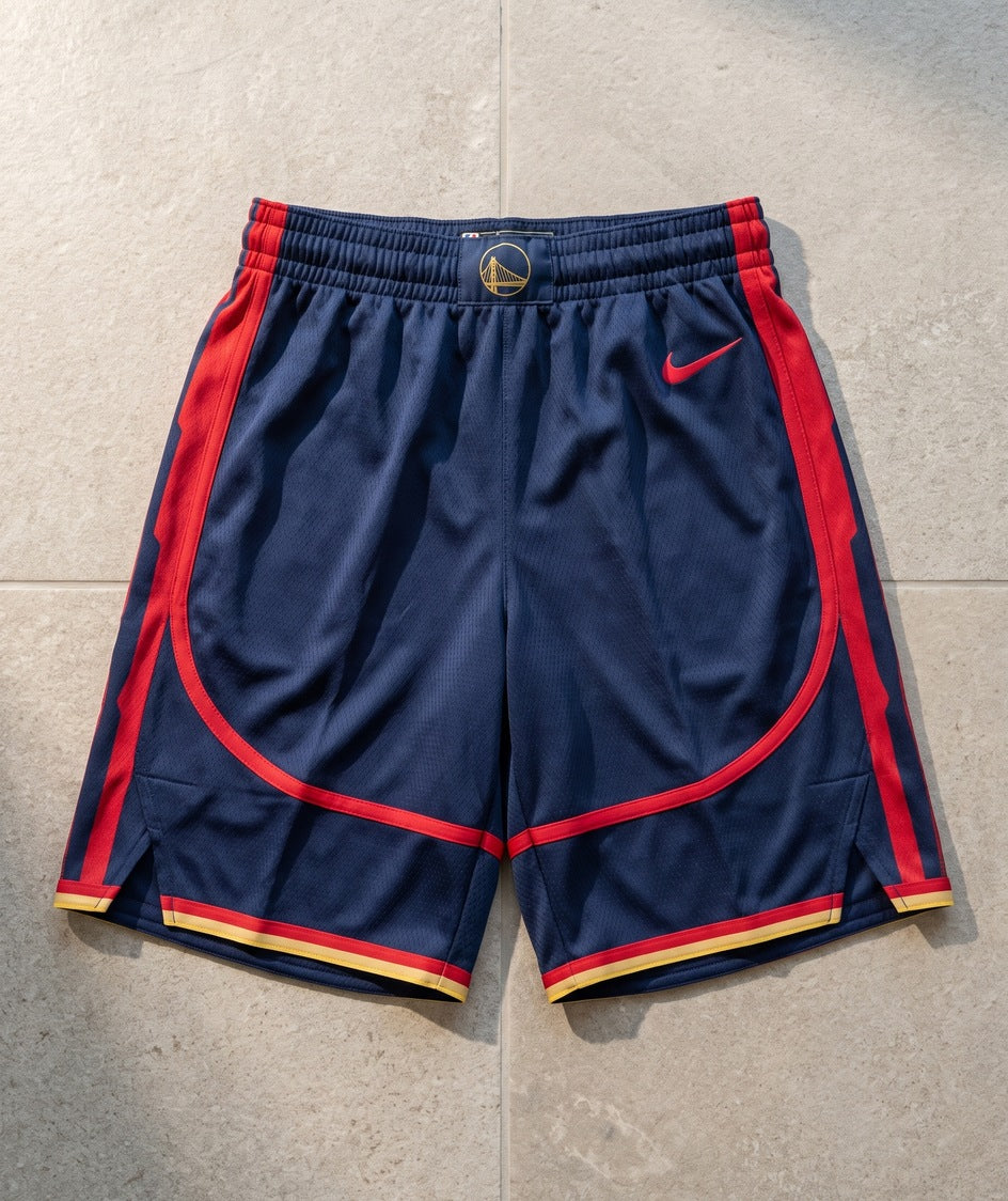 GSW 24/25 City Edition navy shorts