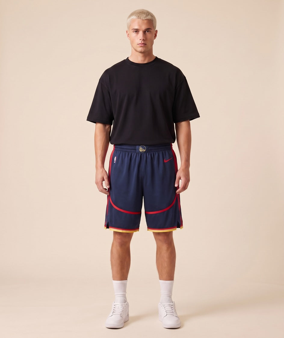 GSW 24/25 City Edition navy shorts