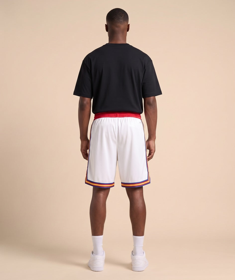 GSW Hardwood Classics white shorts