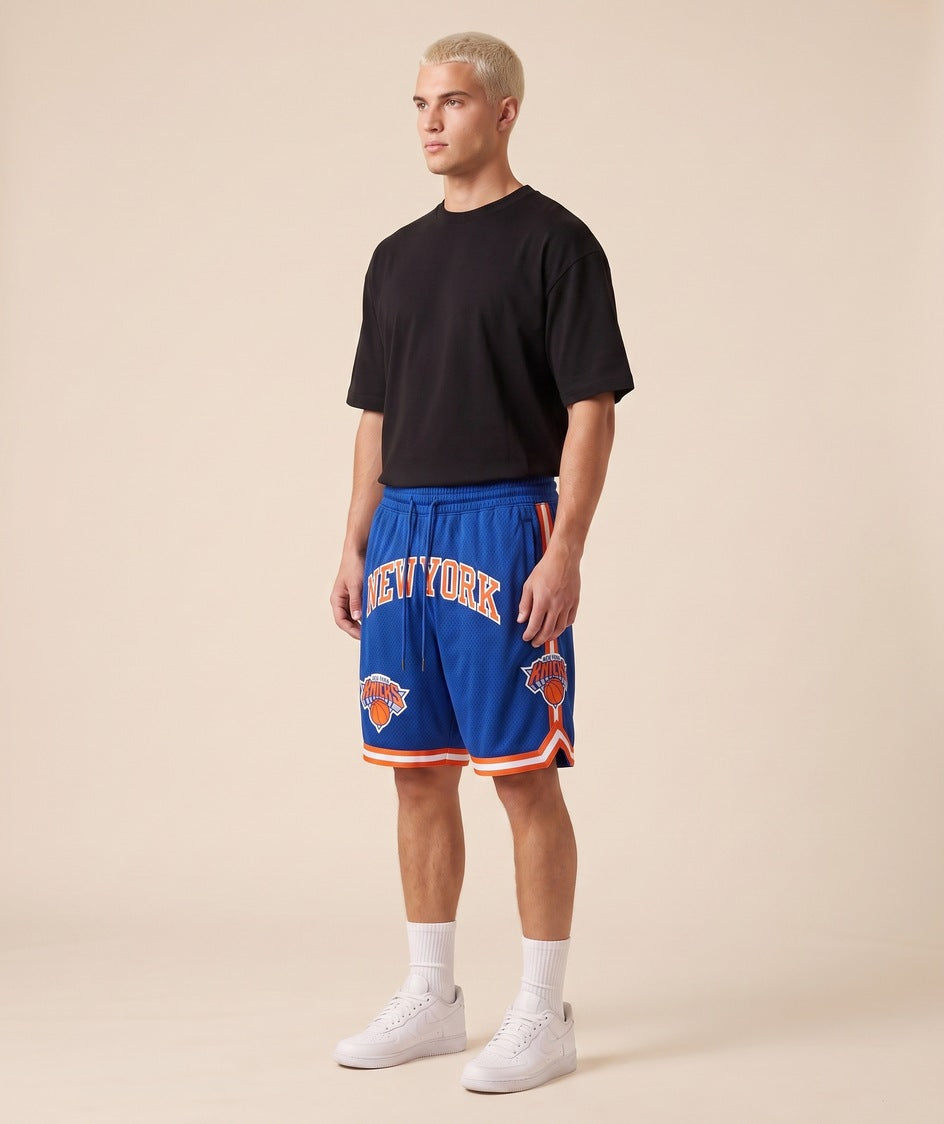 Knicks New York blue retro shorts