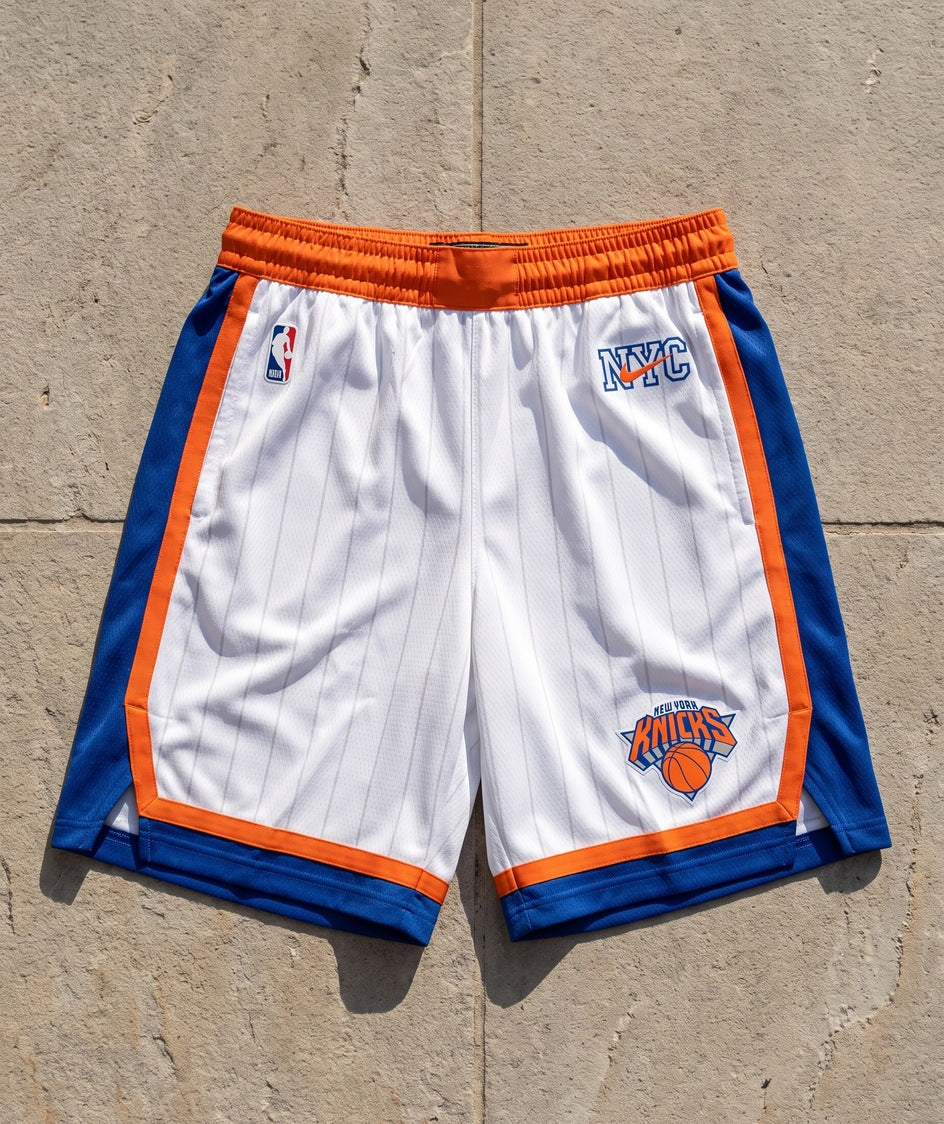 Knicks 24/25 City Edition white shorts