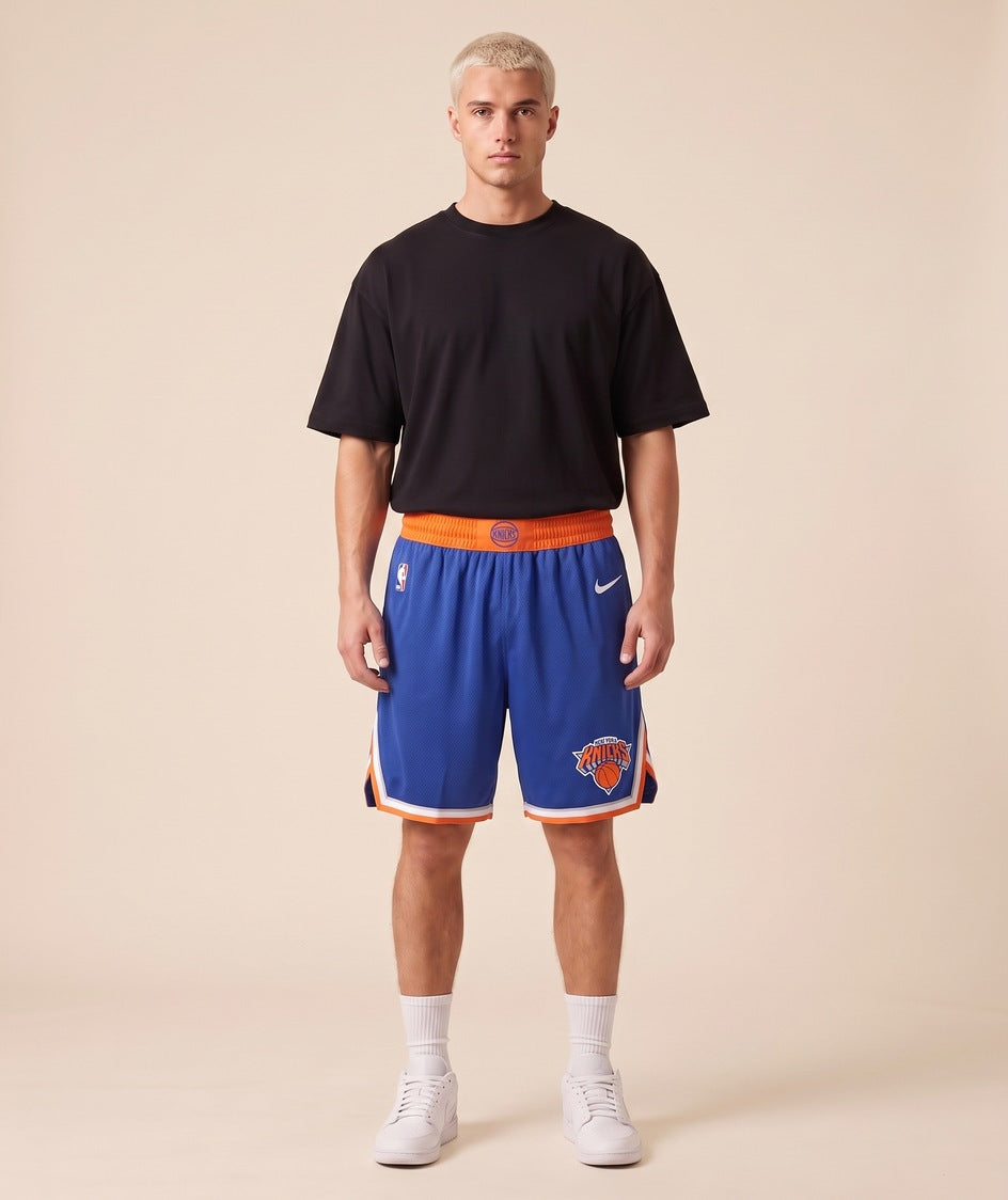 Knicks Icon Edition blue shorts