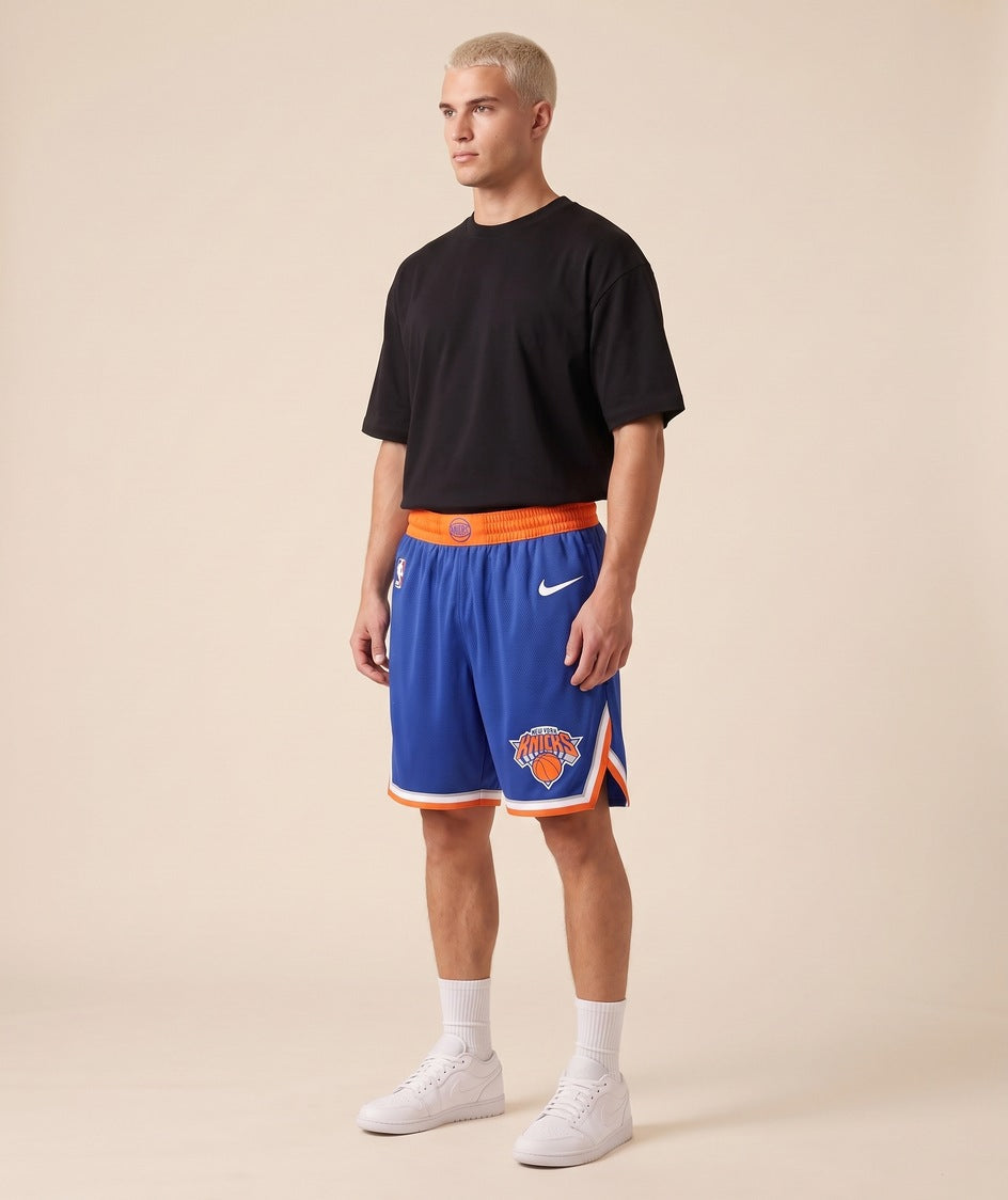 Knicks Icon Edition blue shorts