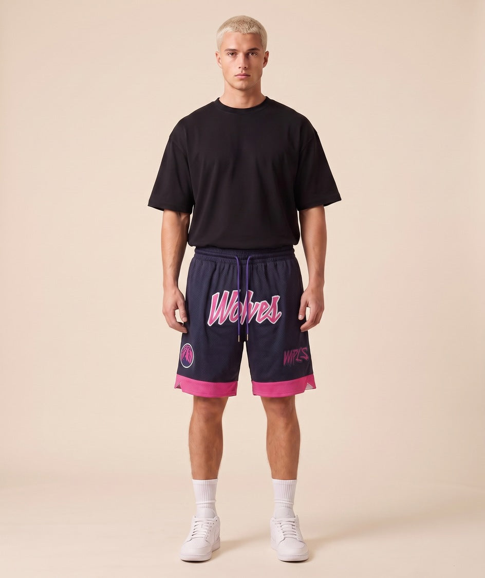 מכנסי מינסוטה טימברוולבס MPLS נייבי - חזית