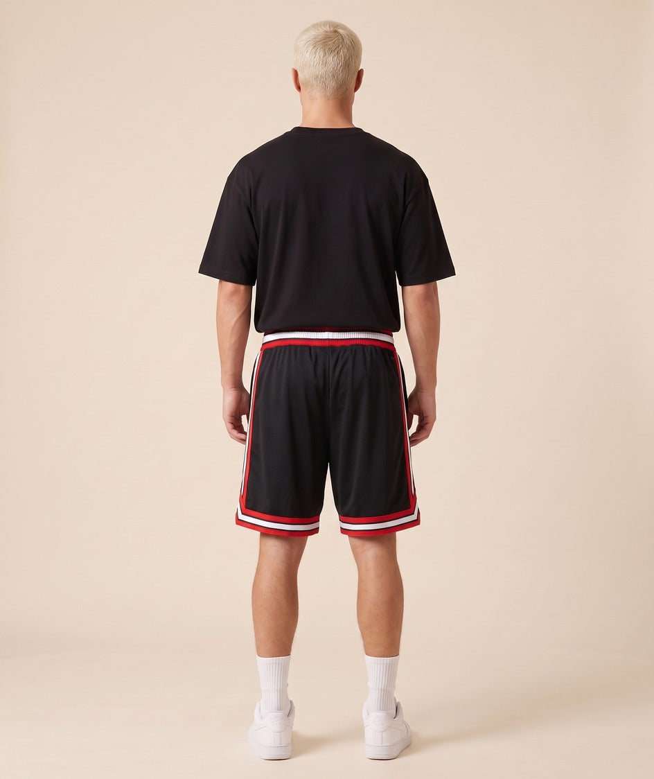 מכנסי NBA - שיקגו בולס שחור קלאסי
