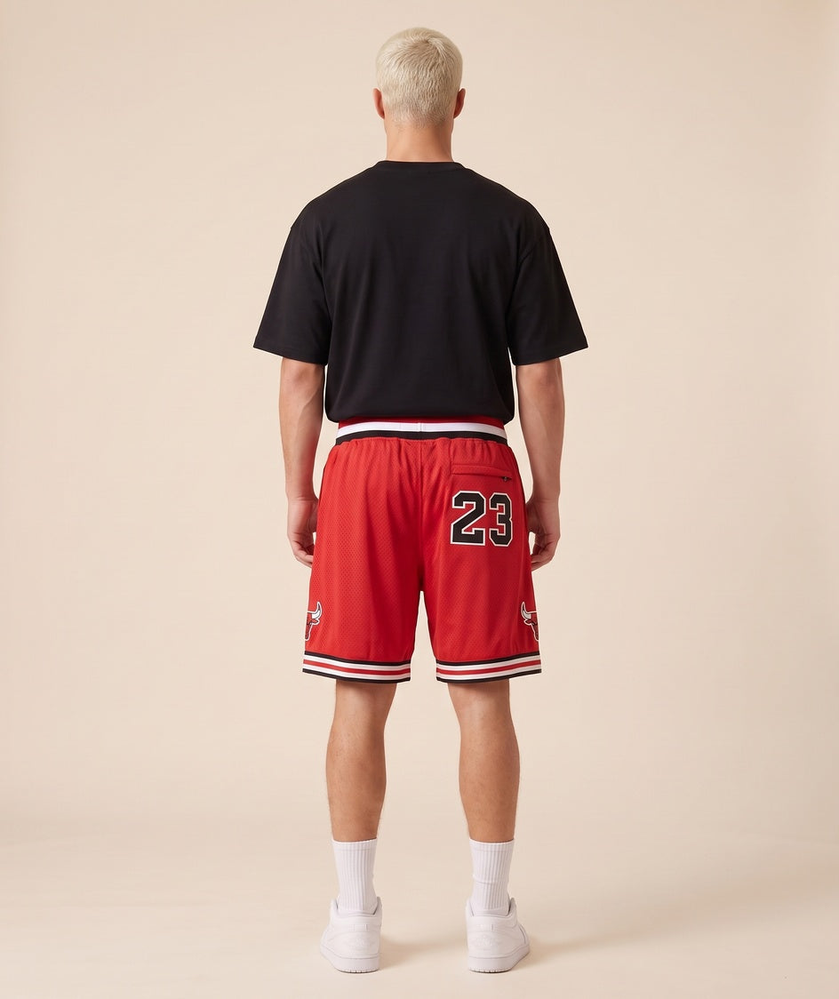 מכנסי NBA - שיקגו בולס אדום 23