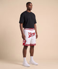 מכנסי NBA - שיקגו בולס לבן שיקגו