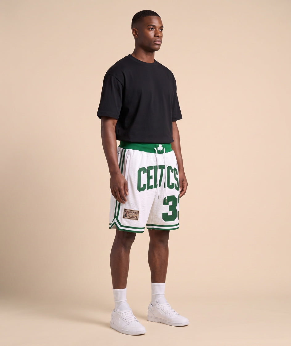 מכנסי NBA - בוסטון סלטיקס בירד לבן