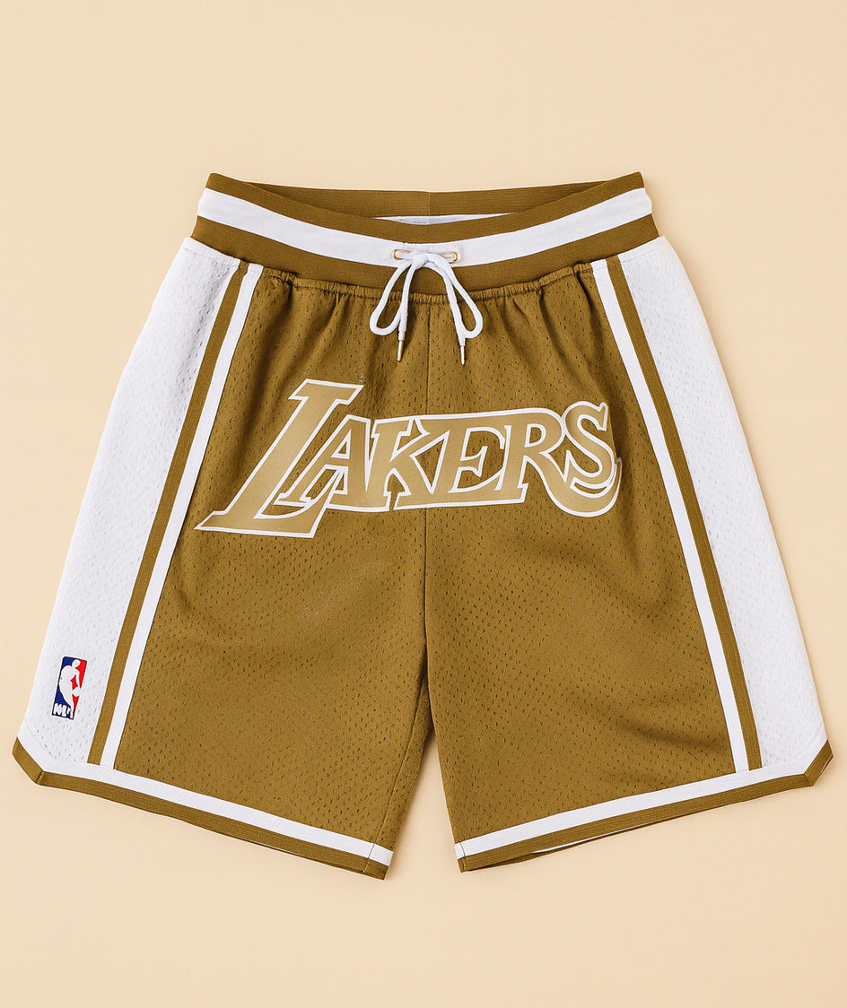 מכנסי NBA - לוס אנג'לס לייקרס זהב