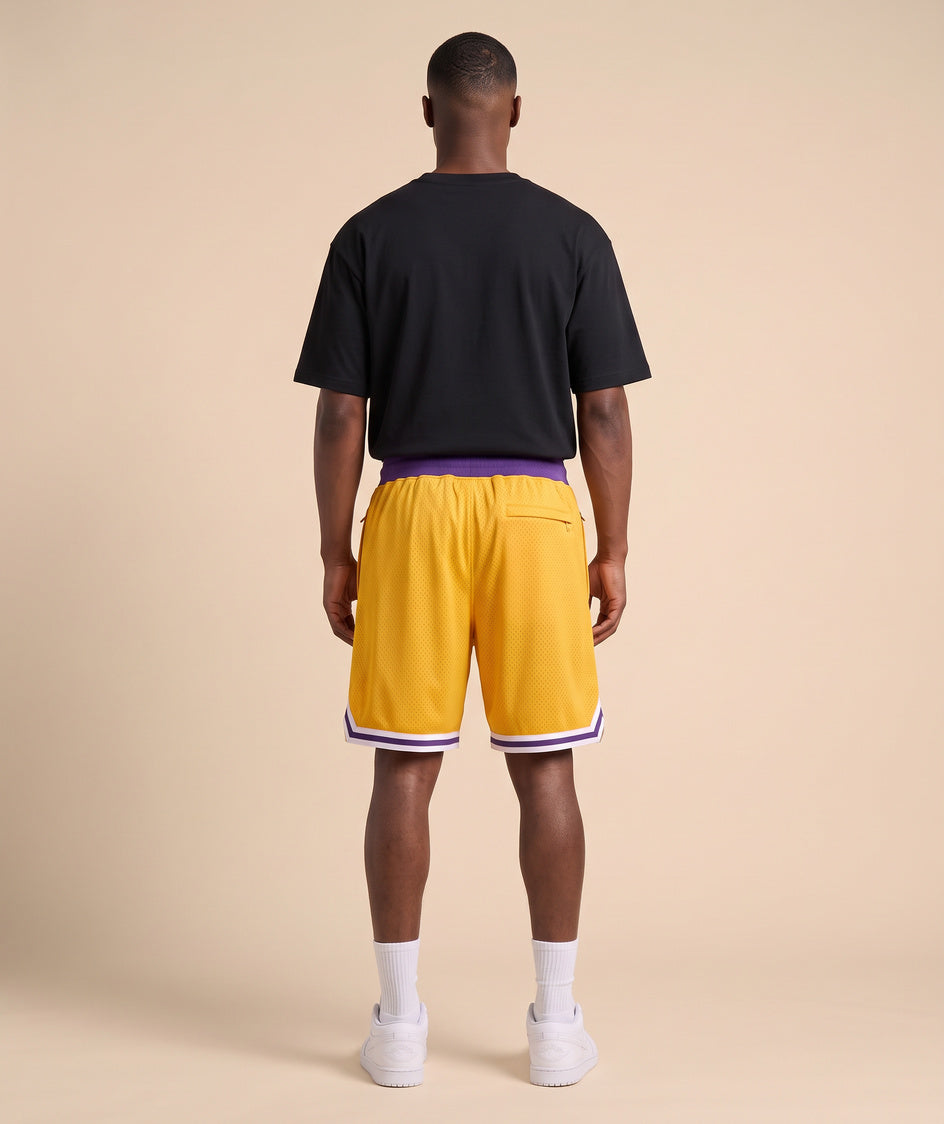 מכנסי NBA - לוס אנג'לס לייקרס קובי 24 צהוב